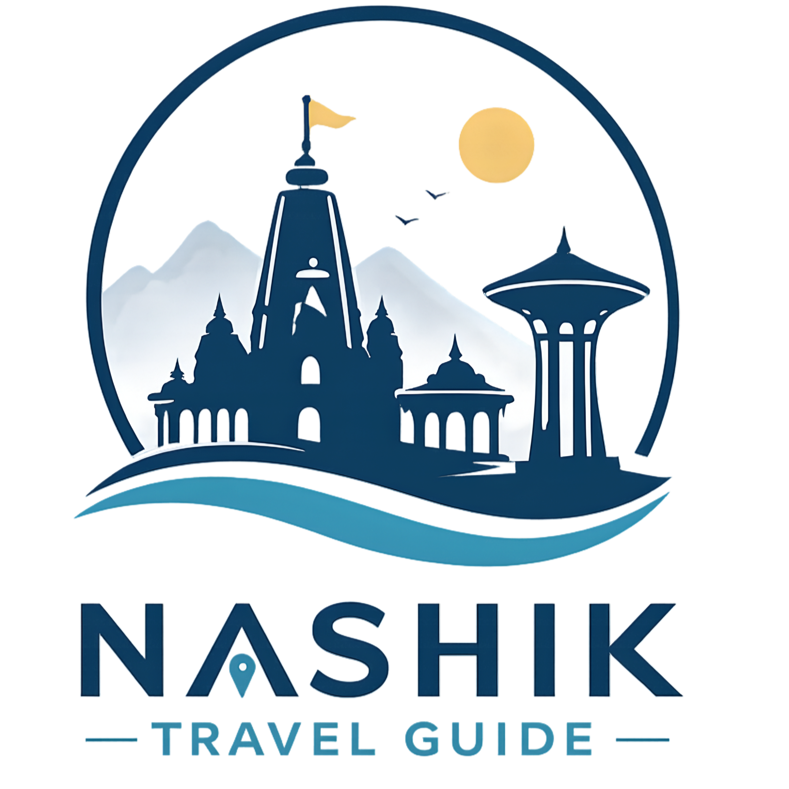 Nashik Travel Guide App Splash View
